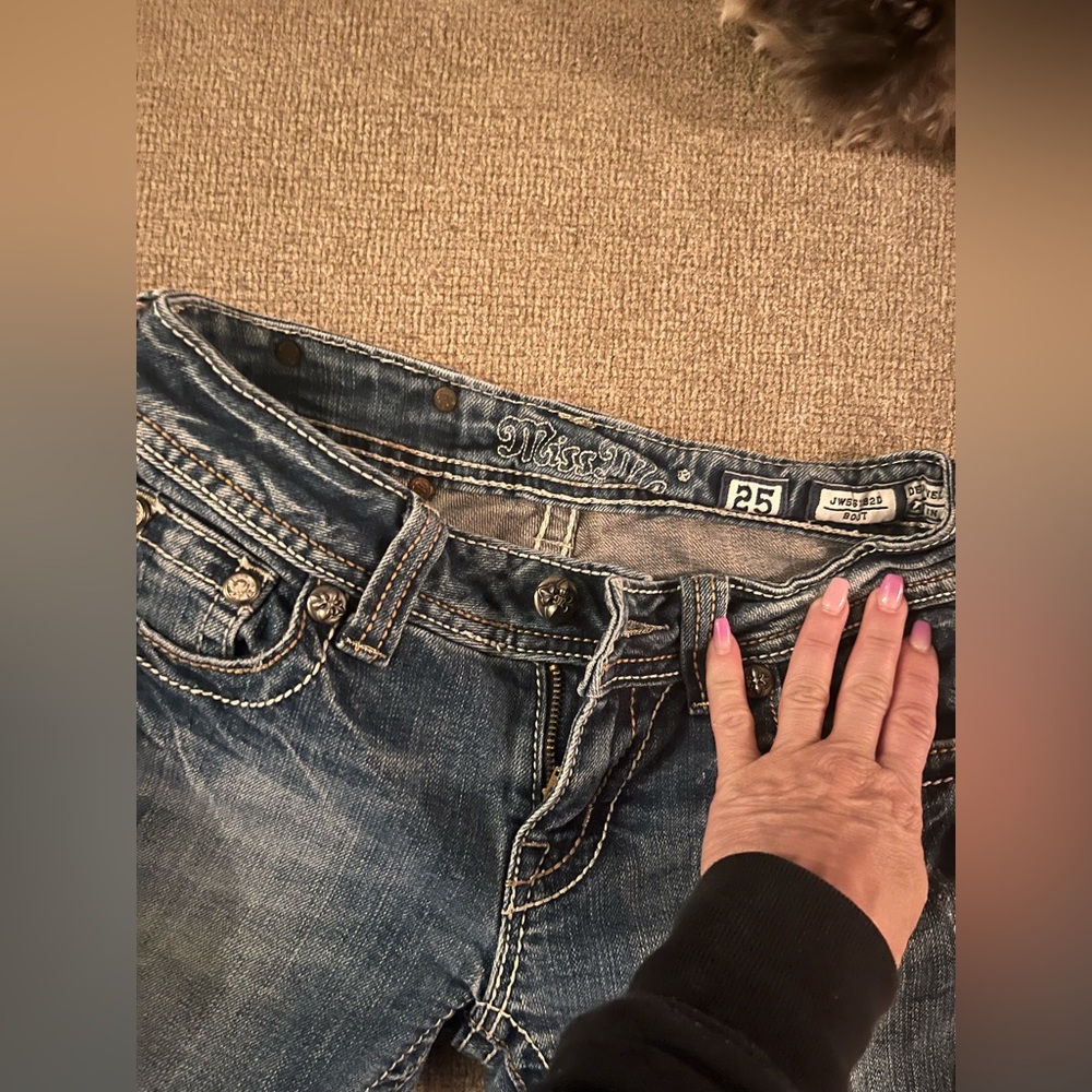 Miss Me jeans, size 25.